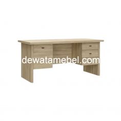 Meja Kantor Ukuran 160 - Garvani CALISTA PLUS LD 1600 / Dakota Oak